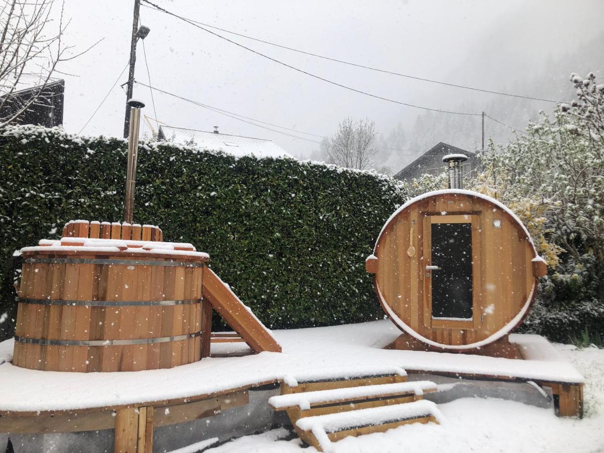 Bed and Breakfast Au Coeur Des Alpes Marignier Exterior foto